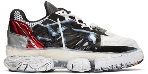 We did not find results for: Maison Margiela: Red & Black Fusion Low Sneakers | SSENSE ...