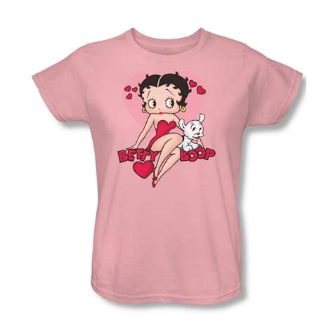 Betty Boop Betty Boop Sweetheart Womens T Shirt In Pink Walmart