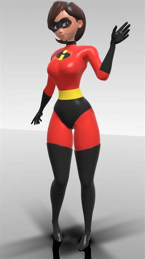 MMD INCREDIBLES 2 ELASTIC GIRL MODEL By Caribeandragon On DeviantArt