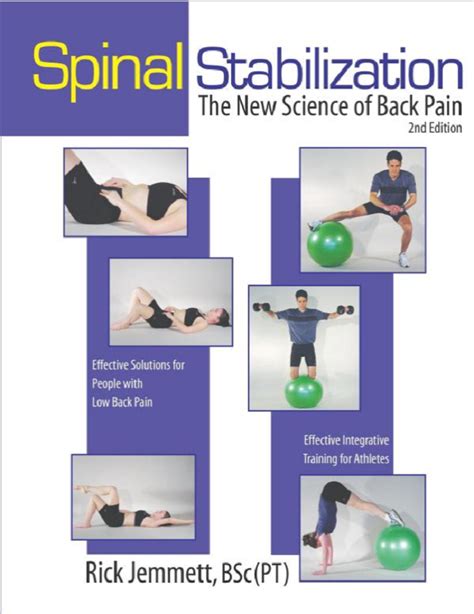 Spinal Stabilization The New Science Of Back Pain 2nd Edition