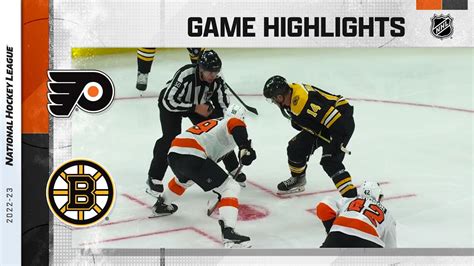 Flyers Bruins 101 Nhl Highlights 2022 Youtube