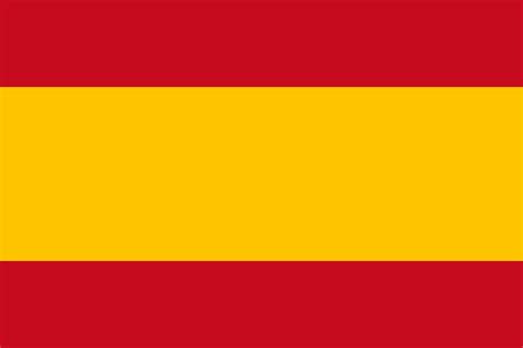 Spanien, spansk flagg, karta och glansigt knappen, vektor bild uppsättning. Datei:Flag of Spain (Civil).svg - Reiseführer auf Wikivoyage