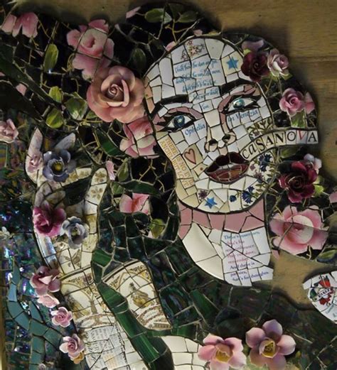 Pin By Lora Weinstock On Mosaic Faces Mosaic Art Mosaic Portrait