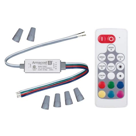 Rgb Color Led Remote Controller 723421 The Home Depot