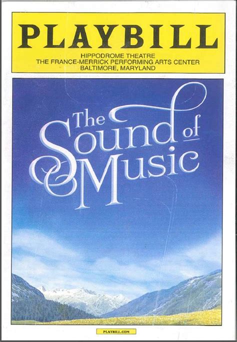 The Sound Of Music December 2016 Broadway Posters Broadway