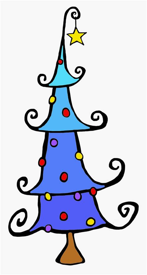 Christmas Tree Png Whimsical Free Transparent Clipart