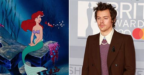 Leaked Photos Of Harry Styles As The Little Mermaid Go Viral