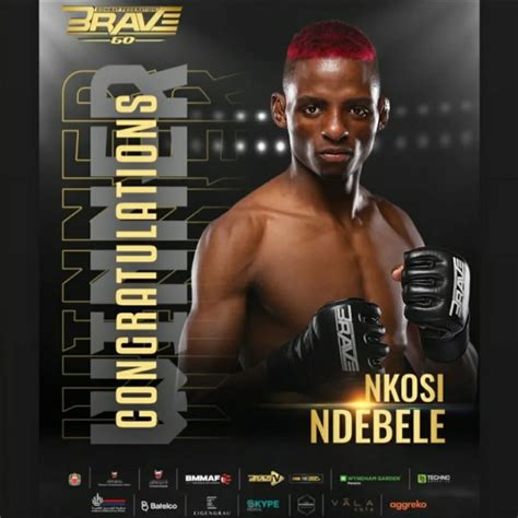 Nkosi Ndebele Fights His Way To An Impressive Victory Fightbook Mma