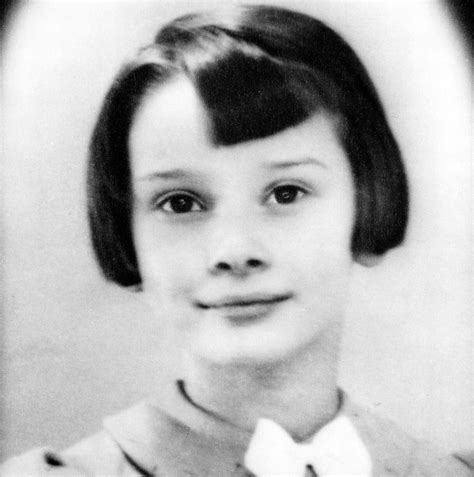 Audrey Hepburn As A Child 1938 Roldschoolcool