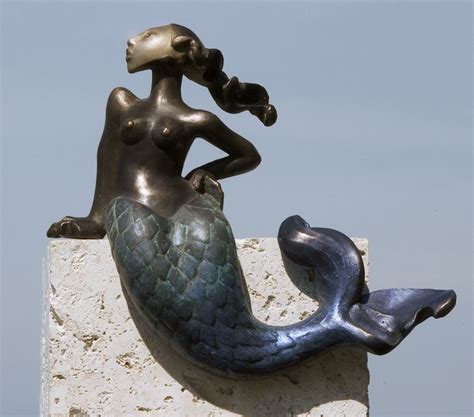 Pin By Sonyab On Mermaids Mermaid Statues Mermaid Sculpture