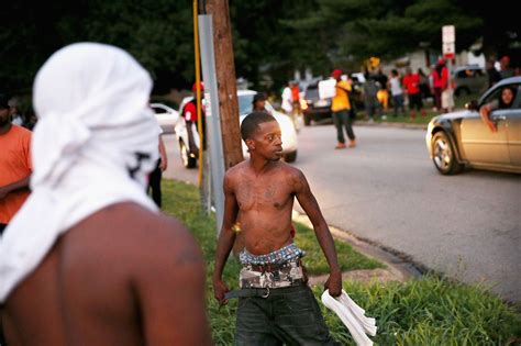 Police Use Tear Gas On Crowd In Ferguson Mo Protesting Teens Death The Washington Post