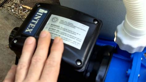 Maybe you would like to learn more about one of these? Part 3-4 Intex Above Ground Pool, Sand Filter Pump, and ...