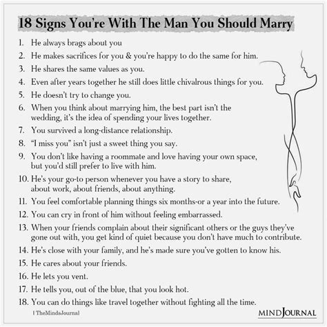 18 signs you re with the man you should marry marriage quotes