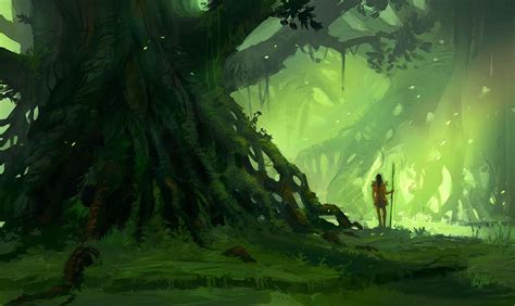 Jungle Guardian By Nele Diel On Deviantart Fantasy Landscape