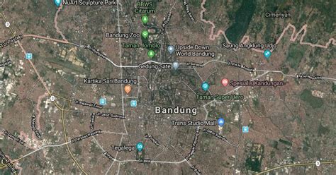 Peta Kota Bandung Lengkap Google Maps The Best Porn Website