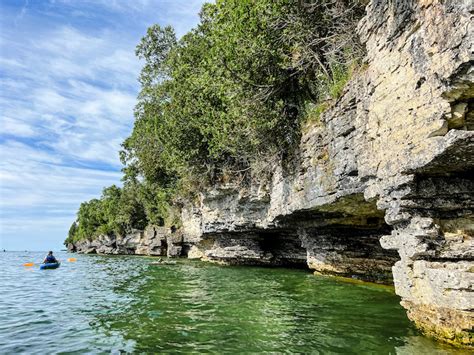See The Best Of Cave Point County Park On A Kayak Tour Travel On The Reg