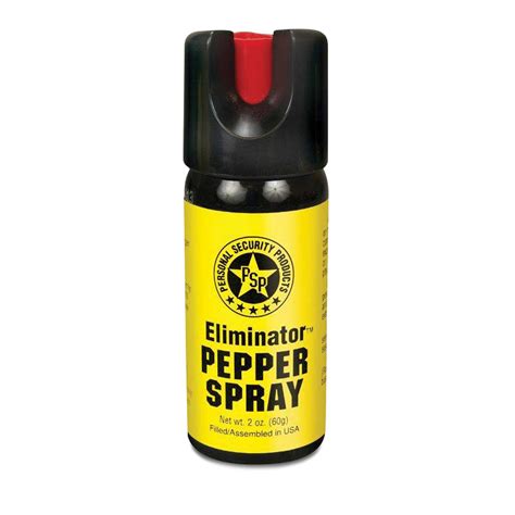 Personal Security Products 2 Oz Eliminator Pepper Spray