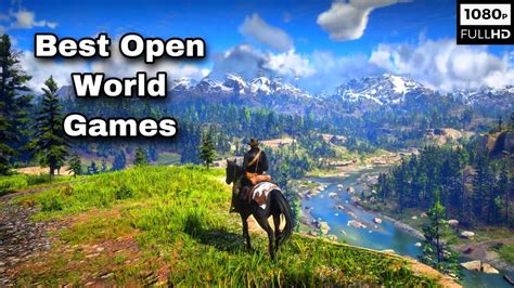 Top 5 Best Open World Games To Play In 2020 Youtube