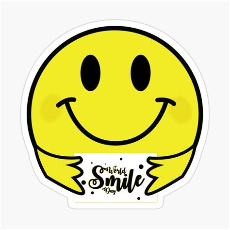 Happy World Smile Day Smiley World Smile Day Sticker By
