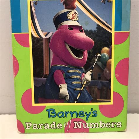 Barney 2 Pack Vhs Exercise Circus Parade Numbers Sing Along Bonus Video
