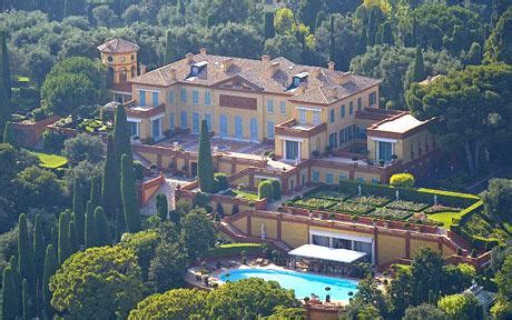 It contains 11 bedrooms and 14 bathrooms, large gardens, a swimming pool and the best private beach line in south france. World's most expensive house has £390m price tag