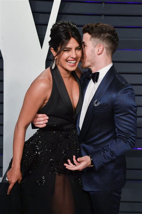Nick jonas and priyanka chopra have confirmed they are engaged after just a few months together. Nick Jonas Priyanka Chopra at Vanity Fair Oscars Party 2019 | POPSUGAR Celebrity Photo 20