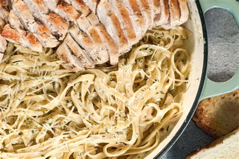 delicious asiago chicken fettuccine alfredo 30 min feeding your fam