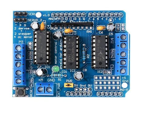 Dollatek L293d Motor Drive Shield Expansion For Arduino Duemilanove