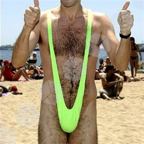 Borat Style Mankini Thong Dress Up Stag Party Beach Holiday Swim Suit