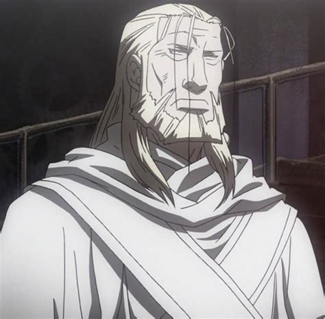 Father First Form Fullmetal Alchemist Old Man Anime Anime Old Man