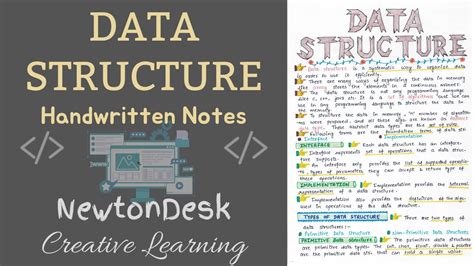 Data Structures And Algorithms Dsa Handwritten 🖋️ Notes 📒 For Btech It Cse Gate