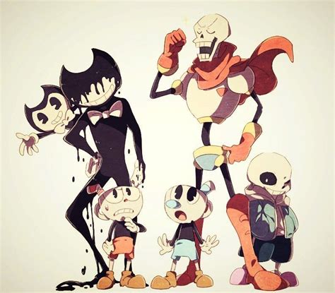 Pin By I Wanna Kashoot Myself On Cuphead And Mugman Bendy And The Ink