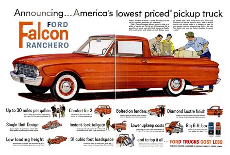 Pin by Chris G on Vintage Car Ads | Ford falcon, Ford trucks, Ford