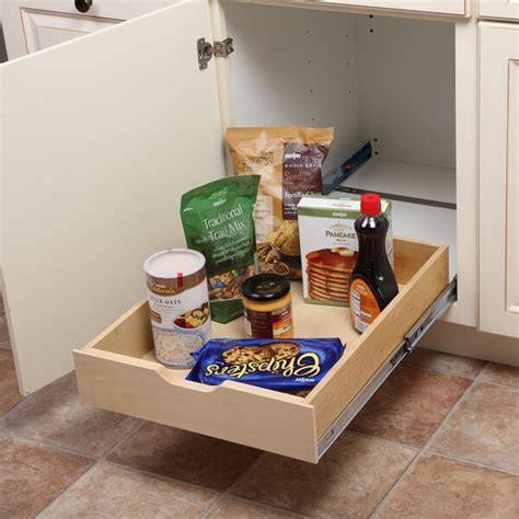 Rebrilliant Farview Sliding Shelf Soft-Close Wood Drawer Box | Wayfair.ca