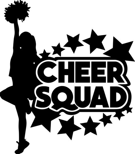 Cheer Squad Svg Cheerleader Svg Cheerleading Cheer Leader Etsy