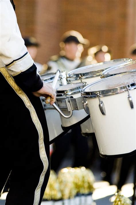 Marching Band Quad Drums Stock Photo Image Of College 6537018