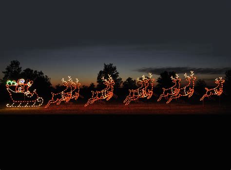 We did not find results for: Animated LED Santa Sleigh & 9 Reindeer Display - 46' W