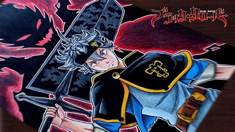 How To Draw Asta Step By Steptutorial For Beginnersblack Clover Youtube