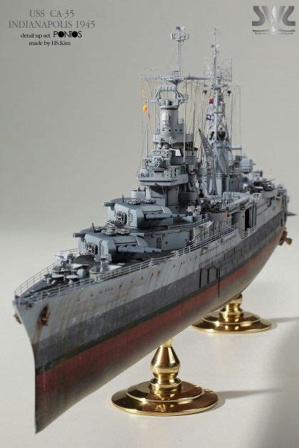 Modelismo Naval Scale Model Ships Scale Models Uss Indianapolis