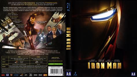Jaquette Dvd De Iron Man Blu Ray Cinéma Passion