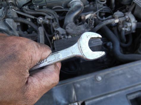 Wrench Car Maintenance Fix Handy Repair Stock Image Image Of