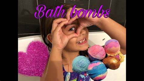 Bath Bomb Challenge Lush Bath Bombs Top 5 Youtube