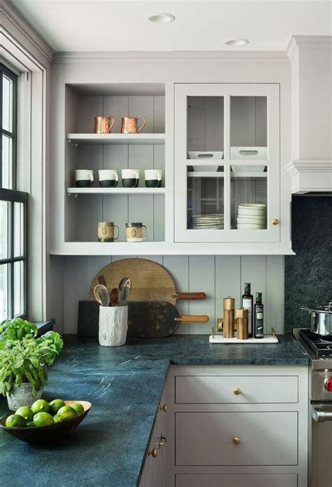 White Soapstone Countertops White Cabinets With Gray Soapstone