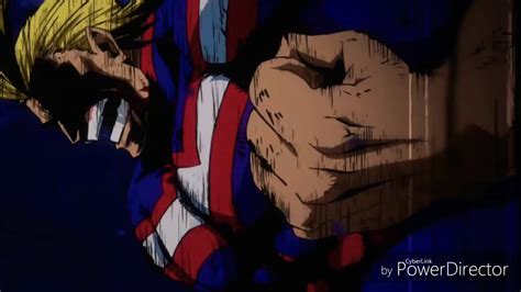 All Might Gets Angry My Hero Academia Dub Youtube