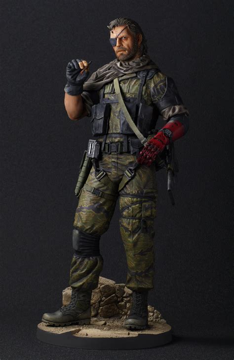 The phantom pain often does not feel like a metal gear solid title; Venom Snake statue by Gecco gets new pictures showing the ...