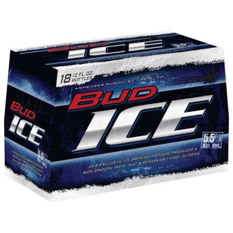 Bud Ice Beer 18 Pack 18 Cans 12 Fl Oz Ralphs