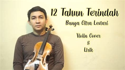 12 Tahun Terindah Bunga Citra Lestari Violin Cover And Lirik By Fadli Youtube