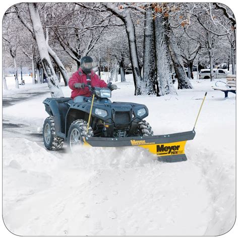 Meyer Pathpro 15m Snow Plough For Atvquadztr