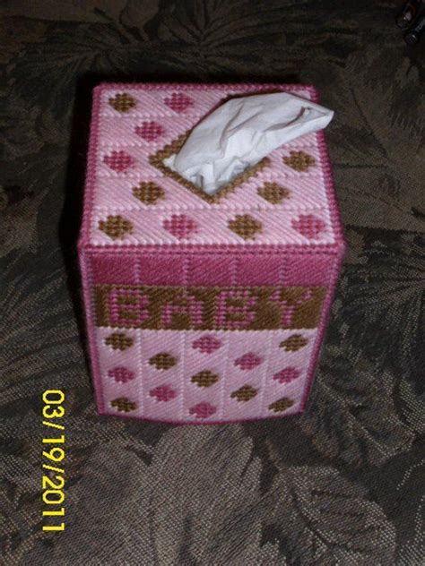 Baby Girl Tissue Box Cover Tissue Boxes Plastic Canvas