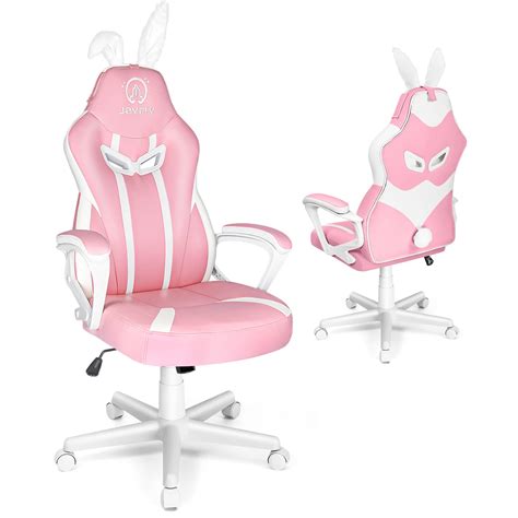 Autofull Af055 Gaming Chair Rabbit Ears Heavy Duty Pu Leather Otto Office Chair Computer